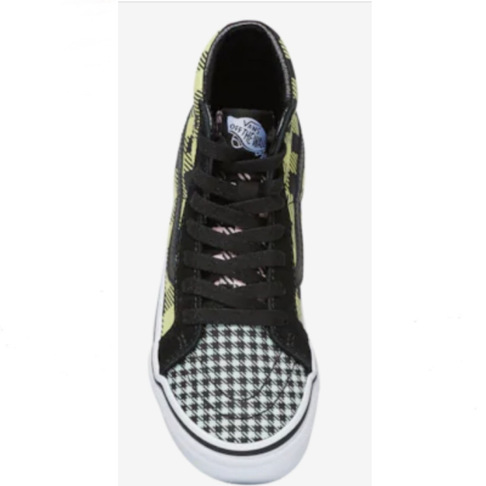 80's Inspired Plaid Sk8-Hi VANS - Picture 3 of 13